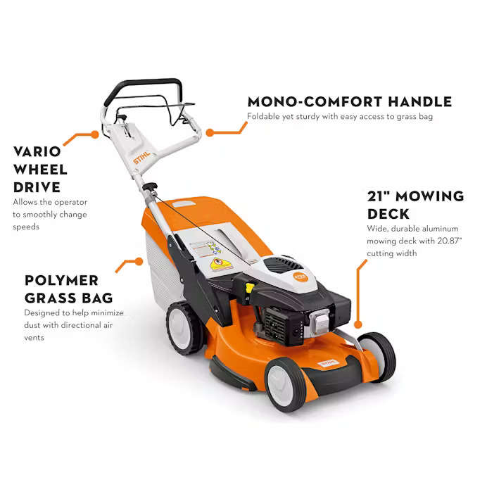 Stihl RM 655 V Lawnmower Image 2
